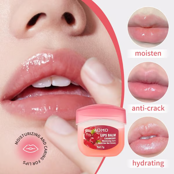 8-Piece Fruity Lip Care Set🍓: Lip Gloss + Night Cream + Colorless Lip Balm + Moisturizing Mask - Perfect party and seasonal gift!🎉